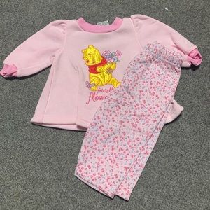 Pink Pooh Bear Pajama Set